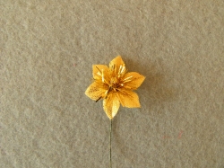 Vánoční květ s žinylkou, Ø 35mm
