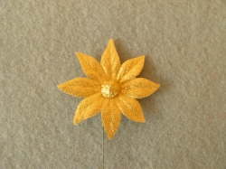 Vánoční květ s pestíkem, Ø 60mm