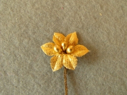 Vánoční květ s pestíky, Ø 35mm