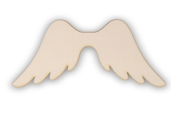Dřevěná andělské křídla